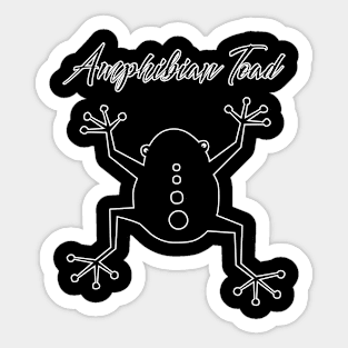 amphibian toad Sticker